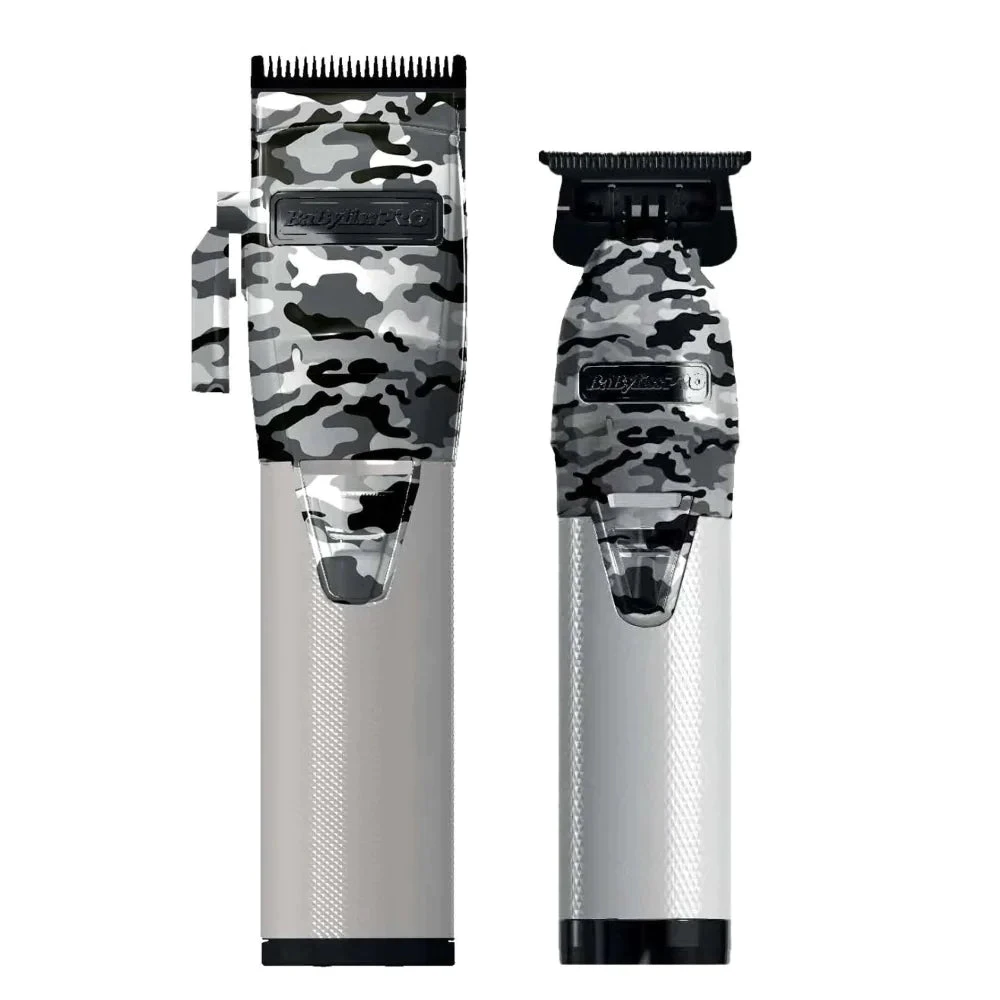 BabylissPRO - LIMITEDFX Collection Limited Edition Camo Metal Lithium Clipper And Trimmer 3 BabylissPRO - LIMITEDFX Collection Limited Edition Camo Metal Lithium Clipper And Trimmer