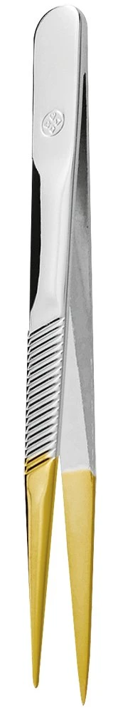 Mundial - Tweezers Gold Pointed Tip