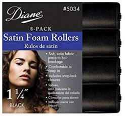 Diane - Satin Foam Rollers -Care Product Store Diane Satin Foam Rollers 1 1 4