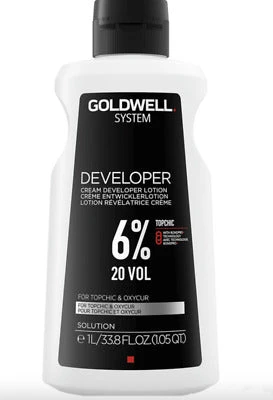 Goldwell - Topchic Developer Lotion 20 Volume (6%) 3 Goldwell - Topchic Developer Lotion 20 Volume (6%)