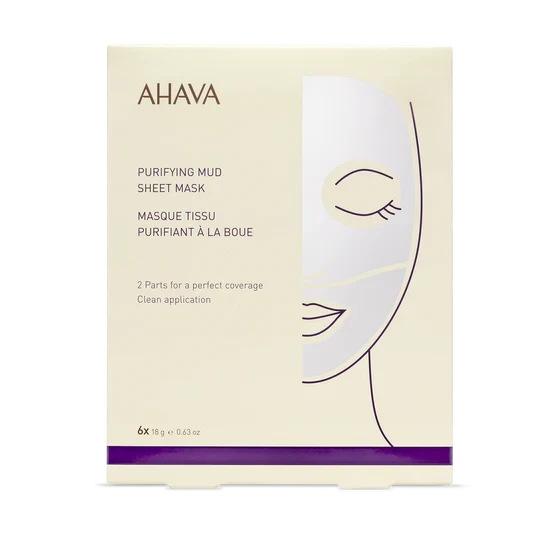 Ahava - Purifying Mud Sheet Mask 3 Ahava - Purifying Mud Sheet Mask