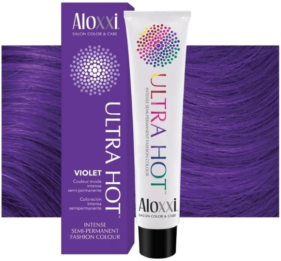 Aloxxi - Ultra Hot Semi-Permanent Colour Violet 3 Aloxxi - Ultra Hot Semi-Permanent Colour Violet
