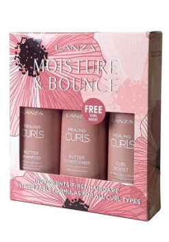 L'anza - Healing Curls Moisture & Bounce Holiday Trio