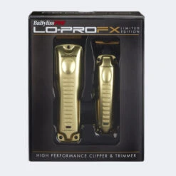 BabylissPRO - Lo-ProFX Clipper And Trimmer Gold Combo