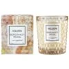 Voluspa - Roses Collection - Classic Texturized Glass Candle -Care Product Store roses classic ber