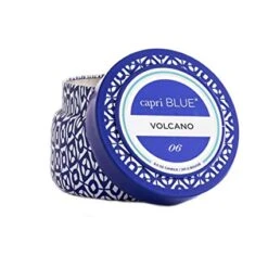 Capri Blue - Printed Travel Tin Candle -Care Product Store volcano